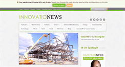 Desktop Screenshot of innovationews.com