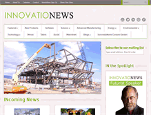 Tablet Screenshot of innovationews.com